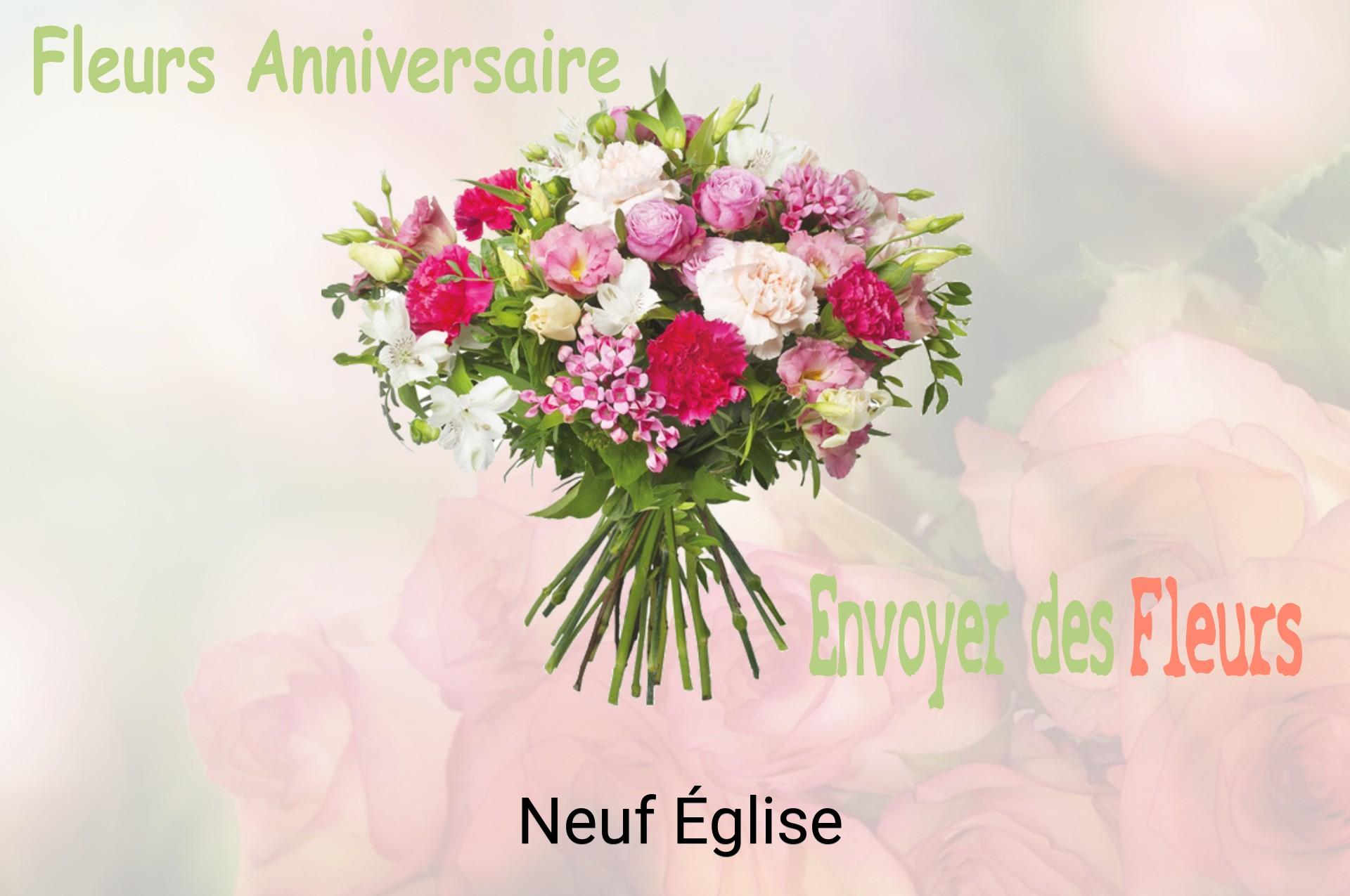 Bouquet de fleurs d’anniversaire livré à Neuf-Église